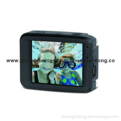 Portable sport camera, HD 5.0Mega CMOS sensor, Li-ion battery H.264